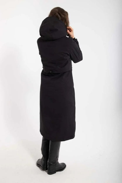 Danesandur Winter Coat Zwart