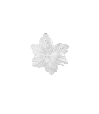 Broche Bloem Zilver