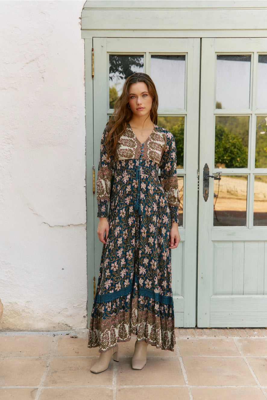 NOMADE PRINT SABRINA MAXI