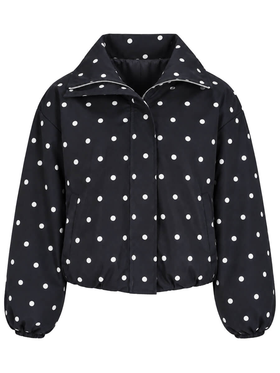 Jasje Polkadot stippen Zwart