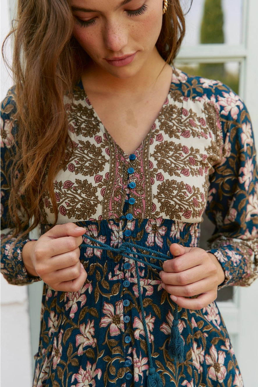 NOMADE PRINT SABRINA MAXI