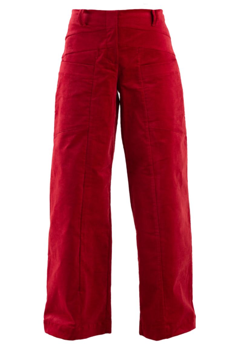 Triangle Pants Red