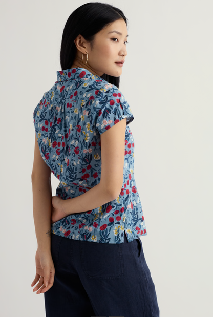 Rushmaker Shirt-Spring Stems Seascape Mix