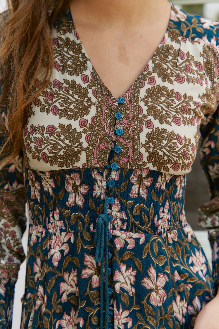 NOMADE PRINT SABRINA MAXI