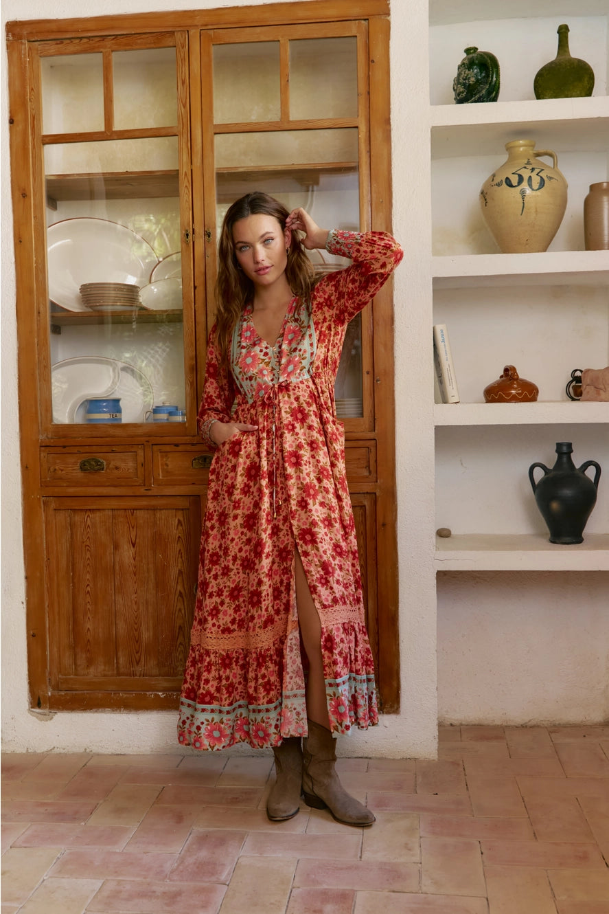 Lilliana Print Arlo Maxi Dress
