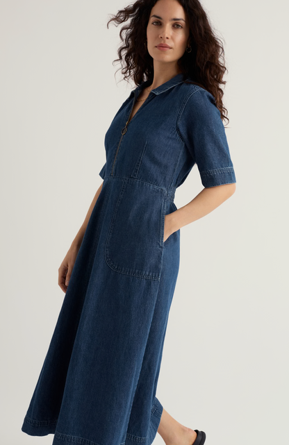 Gwenter Dress-Mid Wash