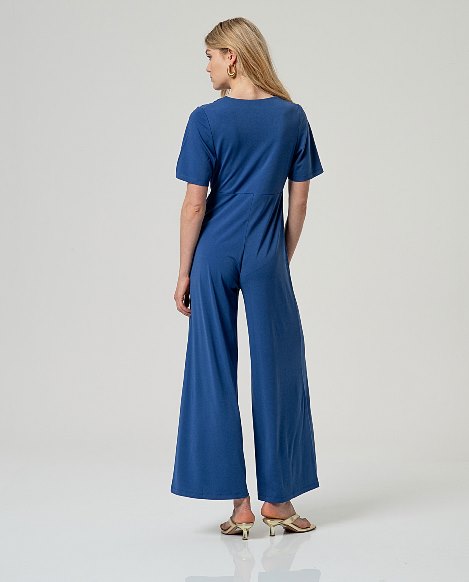 Cross Neck Jumpsuit