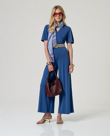 Cross Neck Jumpsuit