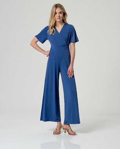 Cross Neck Jumpsuit