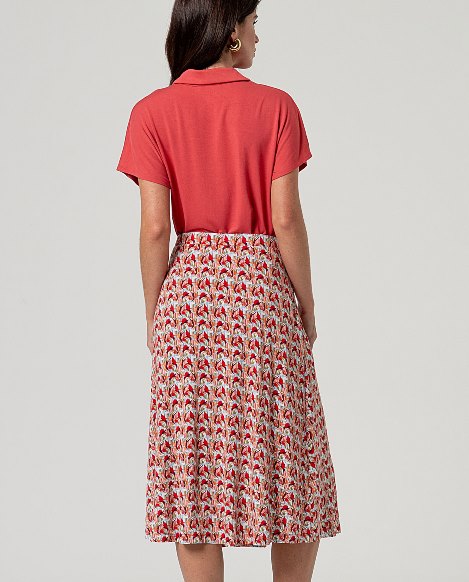 Long Skirt met split