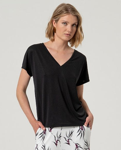 Sleeveless V-Neck T-Shirt