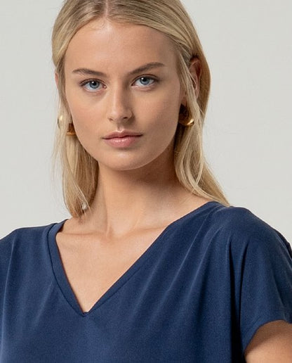 Sleeveless V-Neck T-Shirt