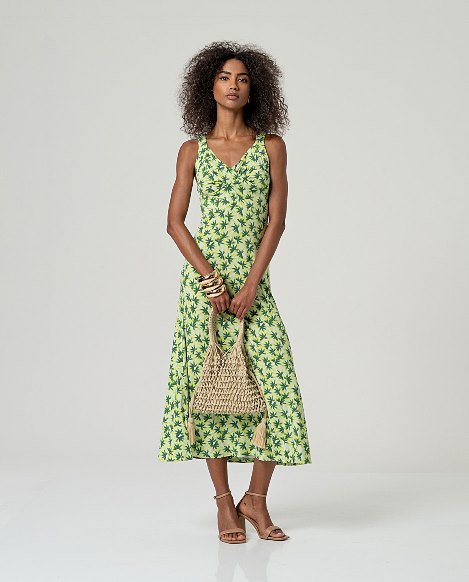 Draped Strap dress