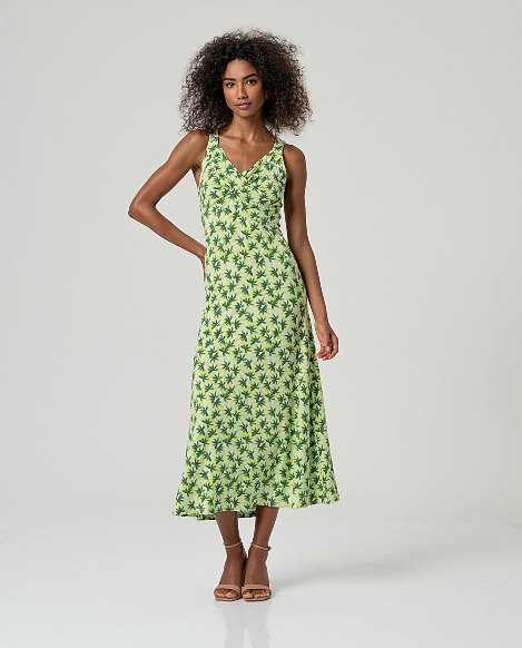 Draped Strap dress