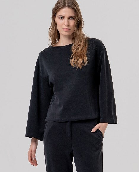 Zwart shirt Zwart shirt modal 