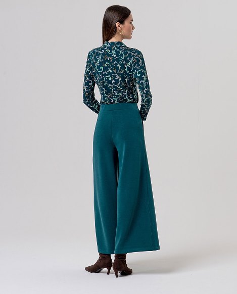 broek met wijde pijp 