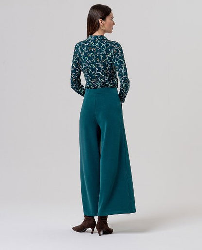 broek met wijde pijp 