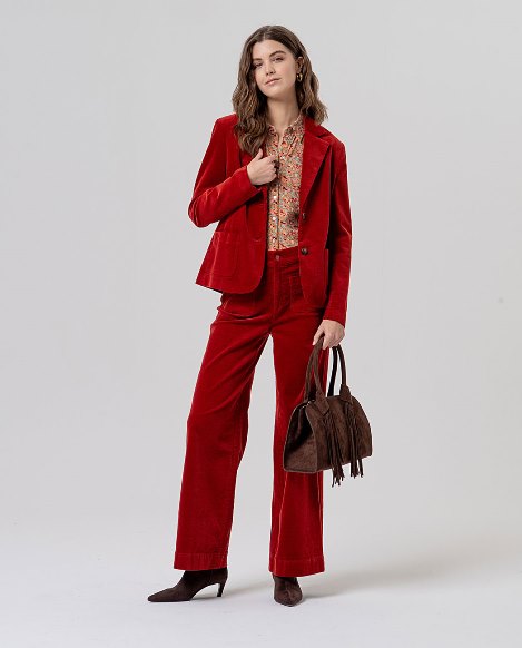 Wide style shirt - Camel