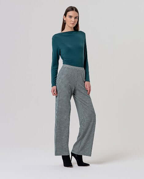 Straight-leg trousers - Grey - SoMuch Fashion