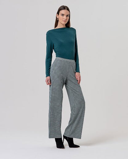 rechte broek met stretch