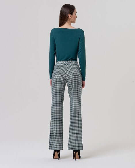 Straight-leg trousers - Grey - SoMuch Fashion