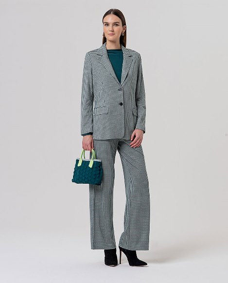 rechte broek met stretch