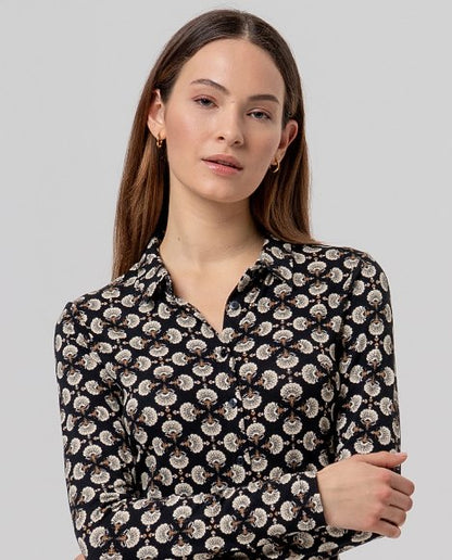 blouse met print 