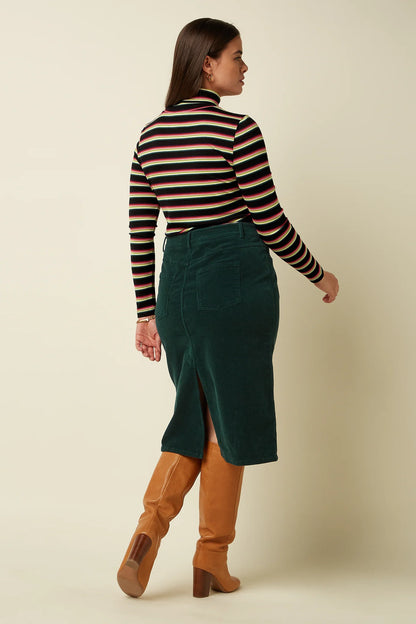 Prisca Skirt Corduroy - SoMuch Fashion