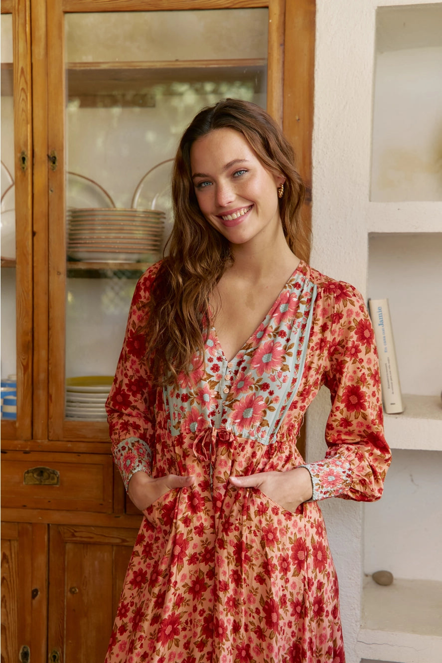 Lilliana Print Arlo Maxi Dress