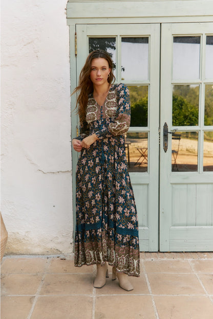 NOMADE PRINT SABRINA MAXI