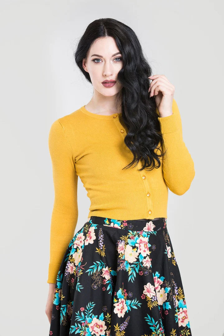 Paloma Cardigan Mustard