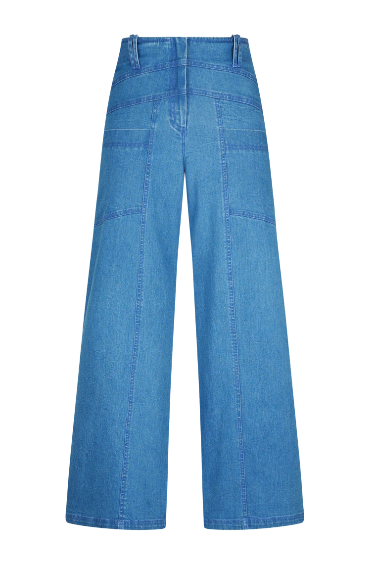 Triangle Jeans  Blue