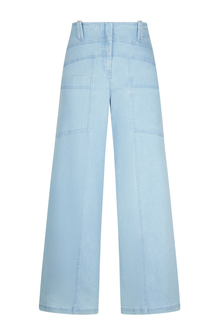 Triangle Trousers Light Blue