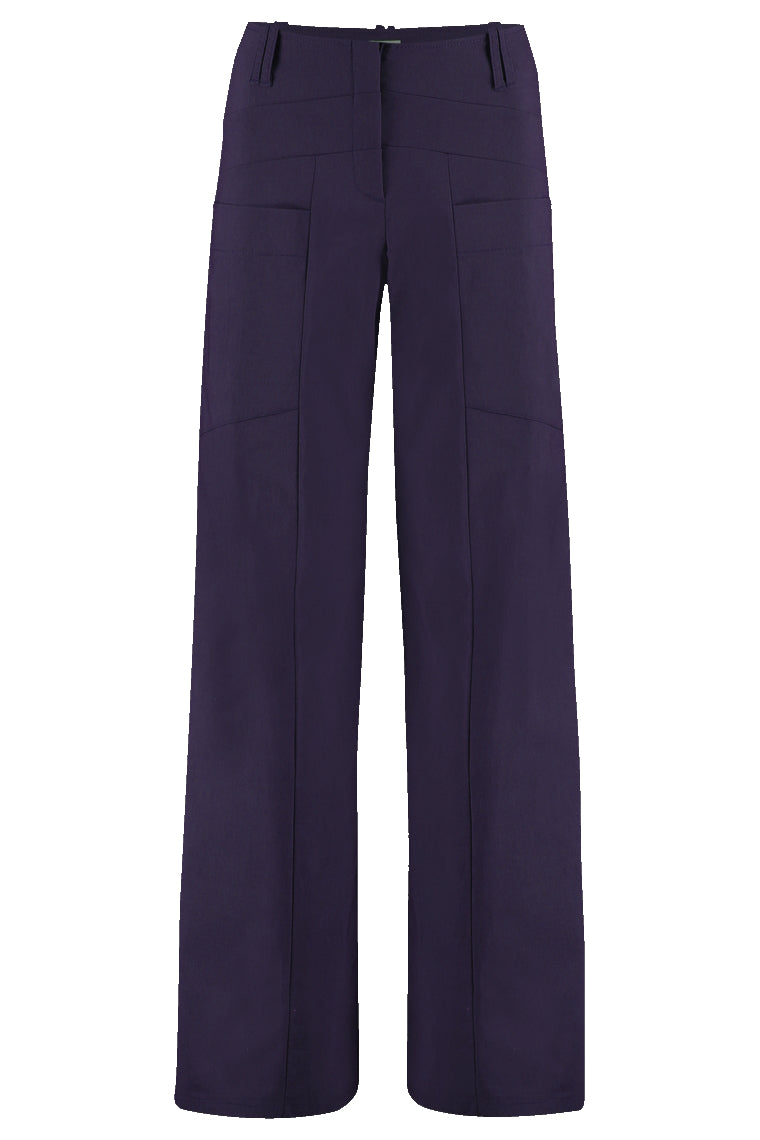 Triangle Broek Dark Purple