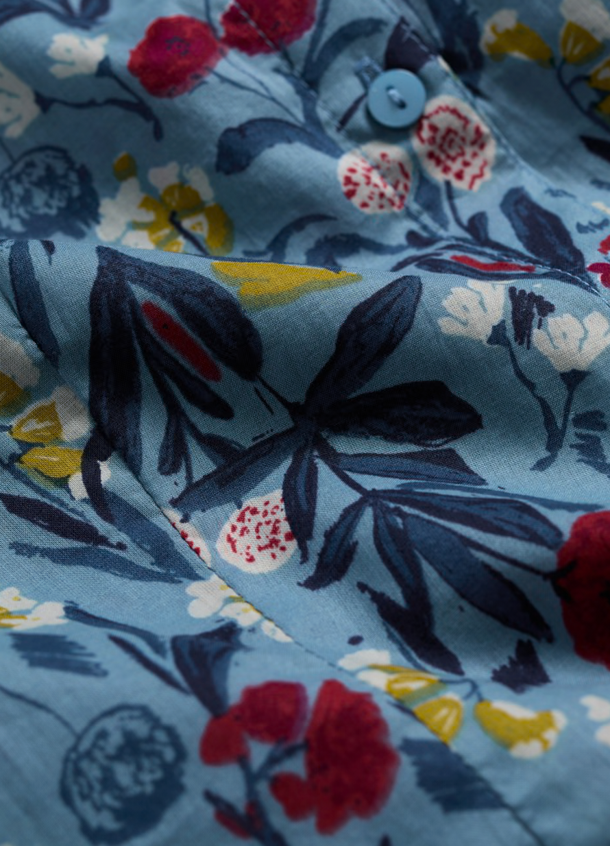Rushmaker Shirt-Spring Stems Seascape Mix
