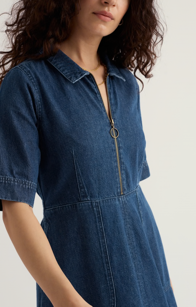 Gwenter Dress-Mid Wash