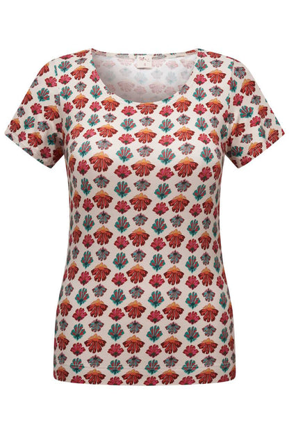 Basic shirt short sleeve Naturel