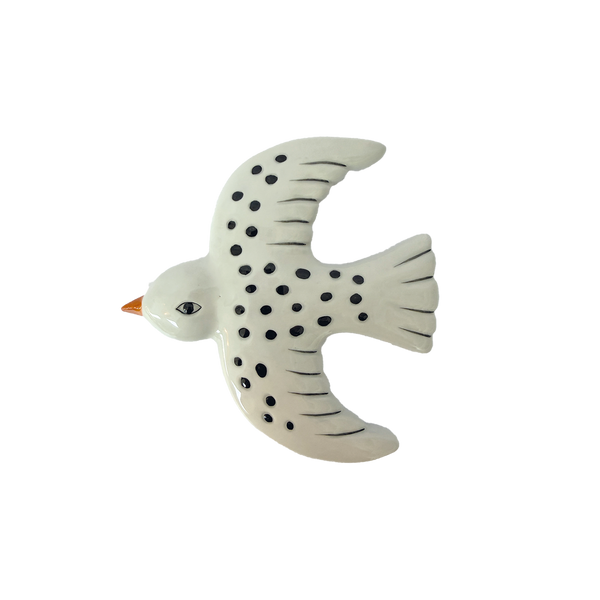 PRE ORDER White bird wall decoration