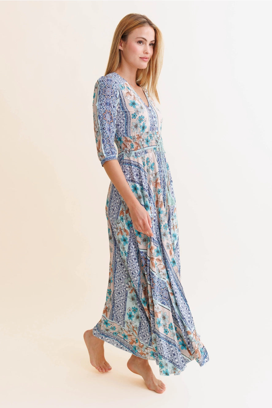 CARLISLE PRINT INDIANA MAXI DRESS