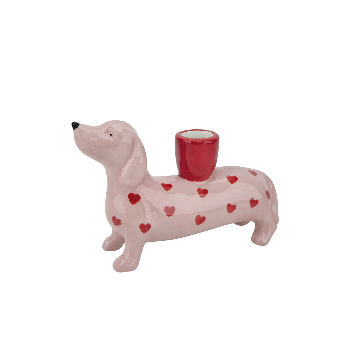 PRE ORDER Dog heart candle holder