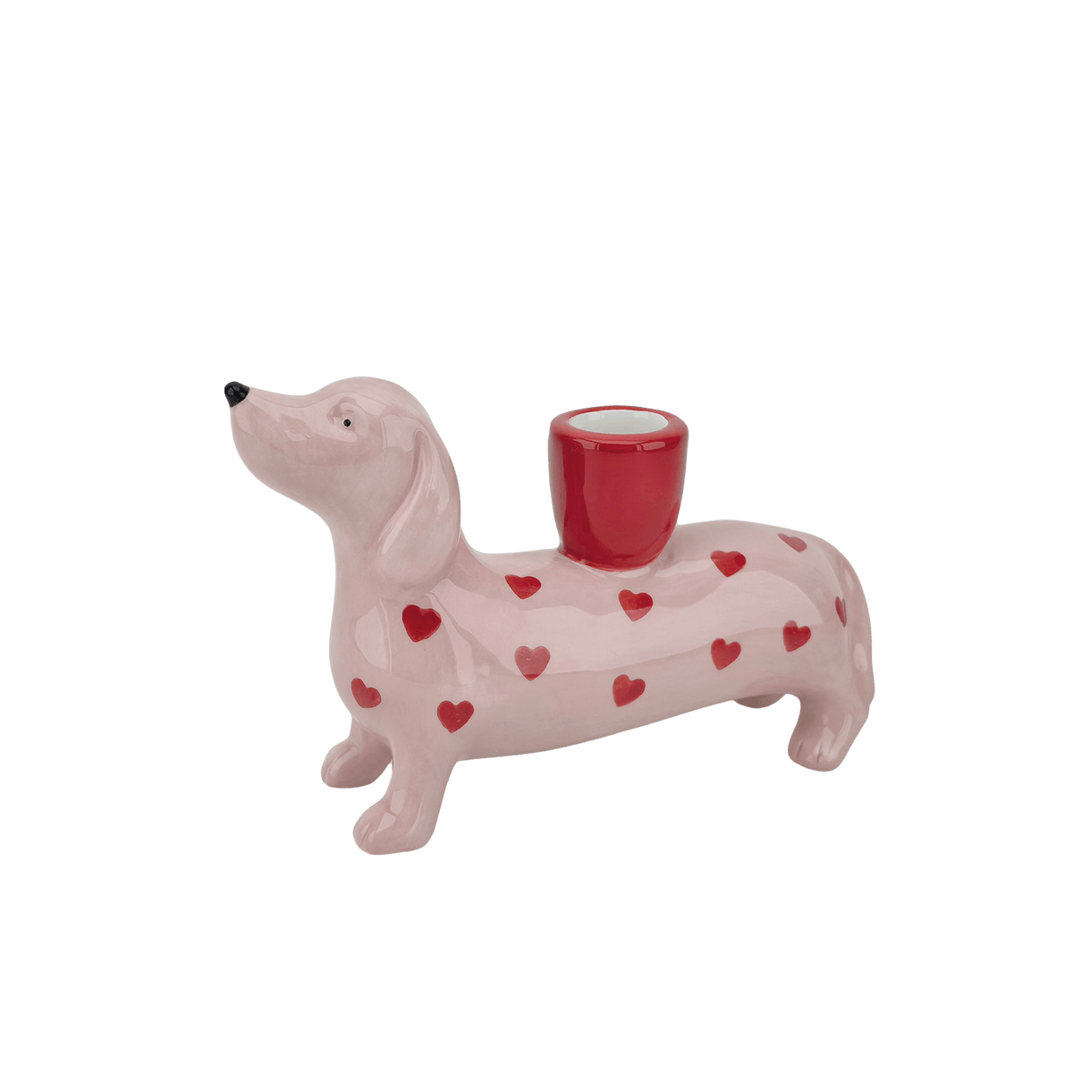 PRE ORDER Dog heart candle holder