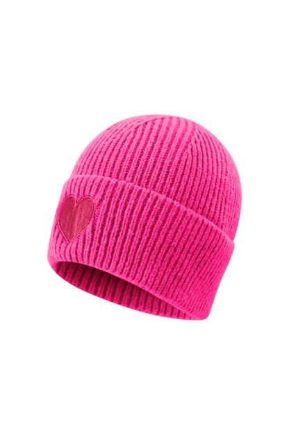 Hartjes Muts Roze -Rood