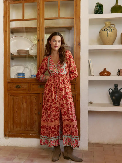 Lilliana Print Arlo Maxi Dress