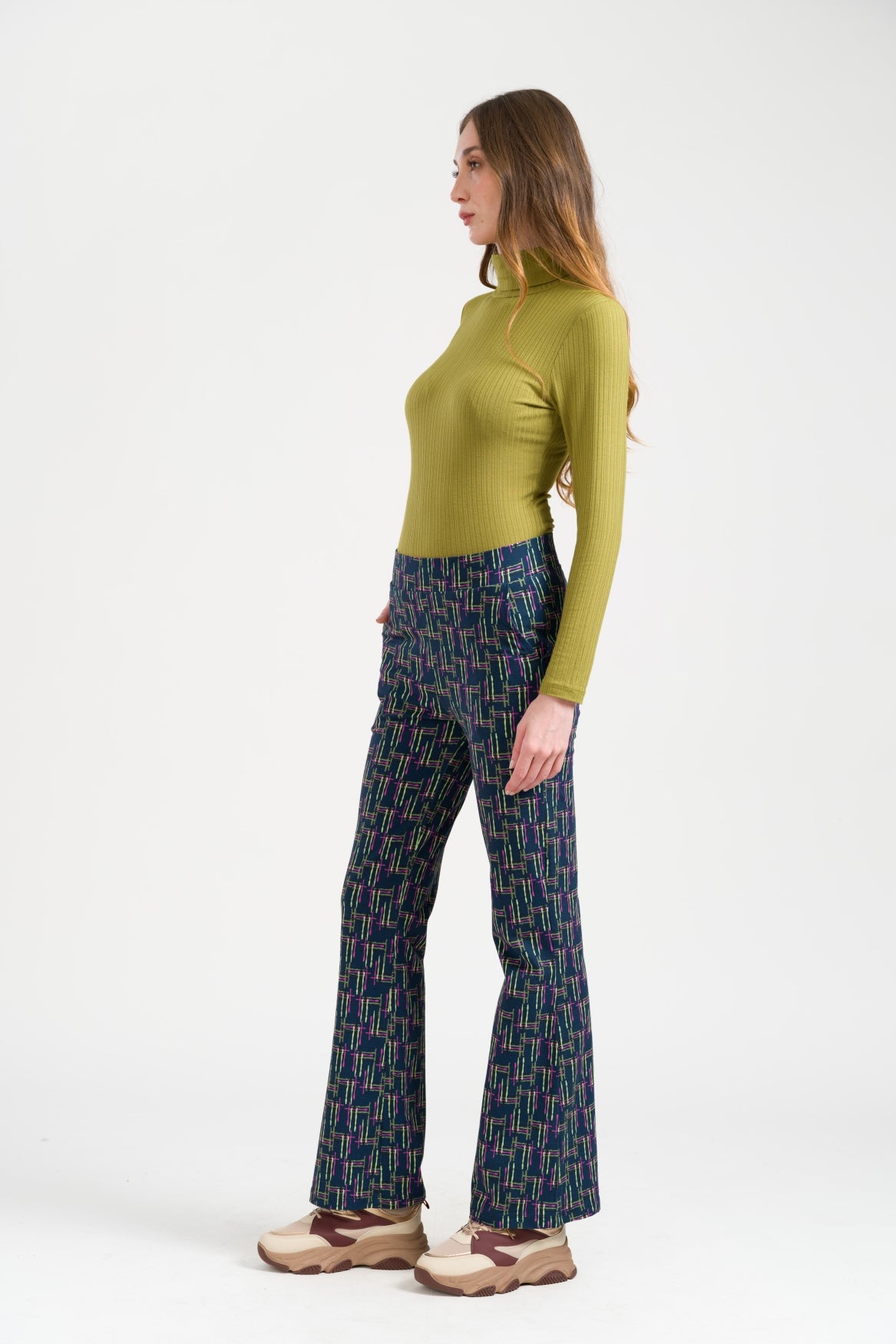 Lieke Trousers Electric Weave
