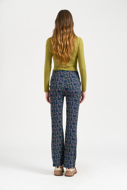 Lieke Trousers Electric Weave