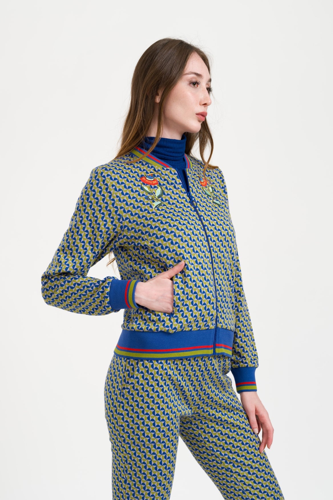 Nora Bomber Jetset Swirl