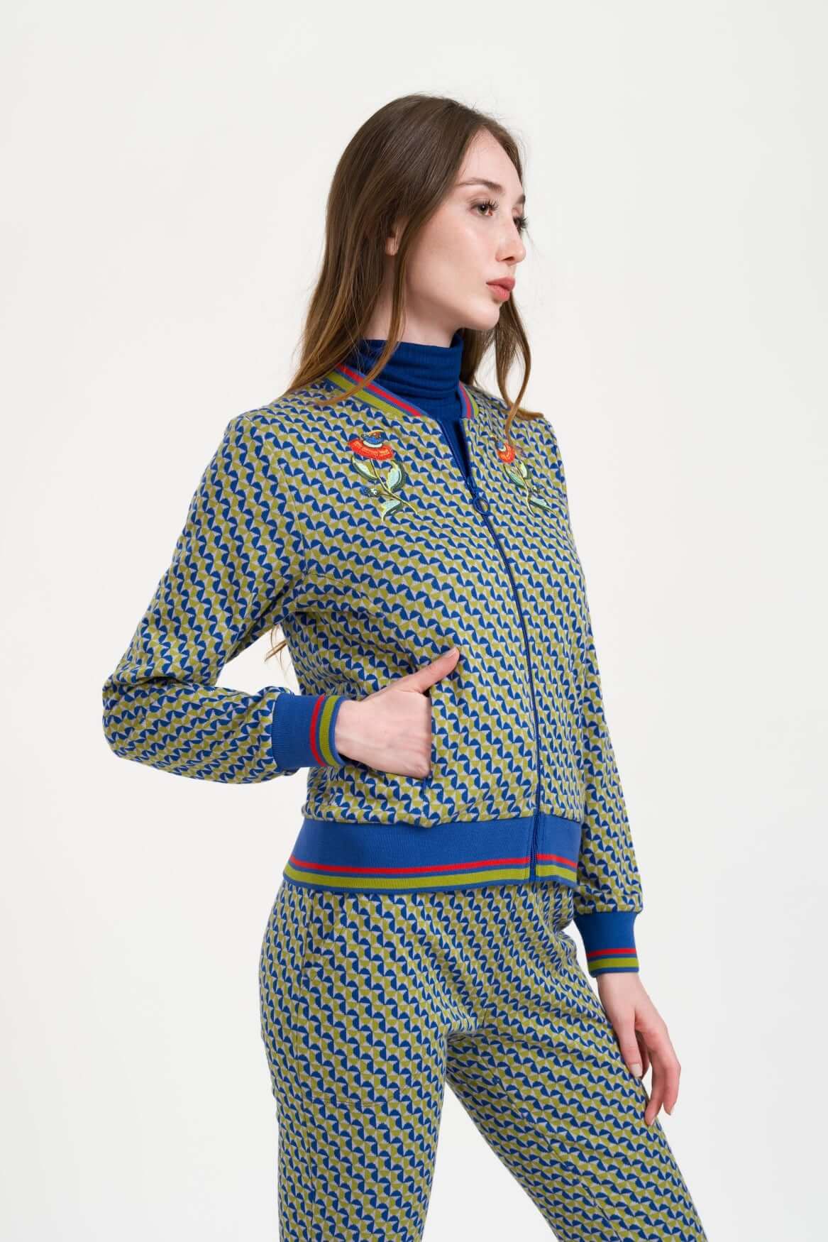 Nora Bomber Jetset Swirl