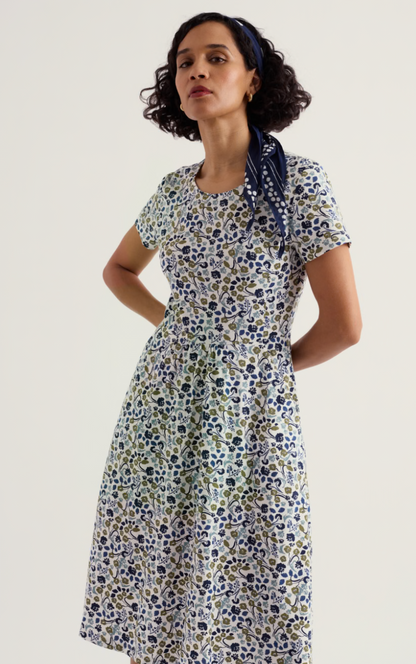 April Dress-Beach Blooms Chalk