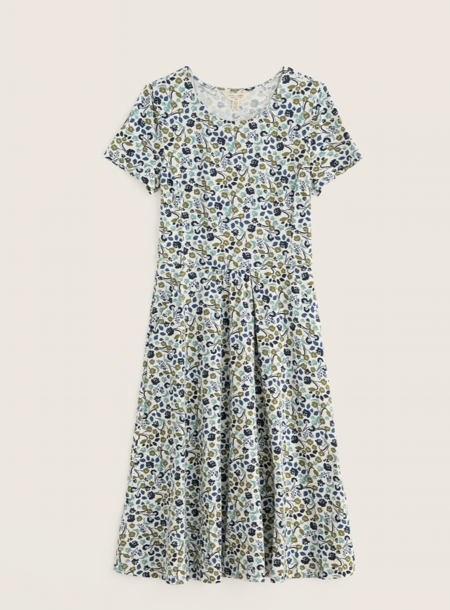 April Dress-Beach Blooms Chalk