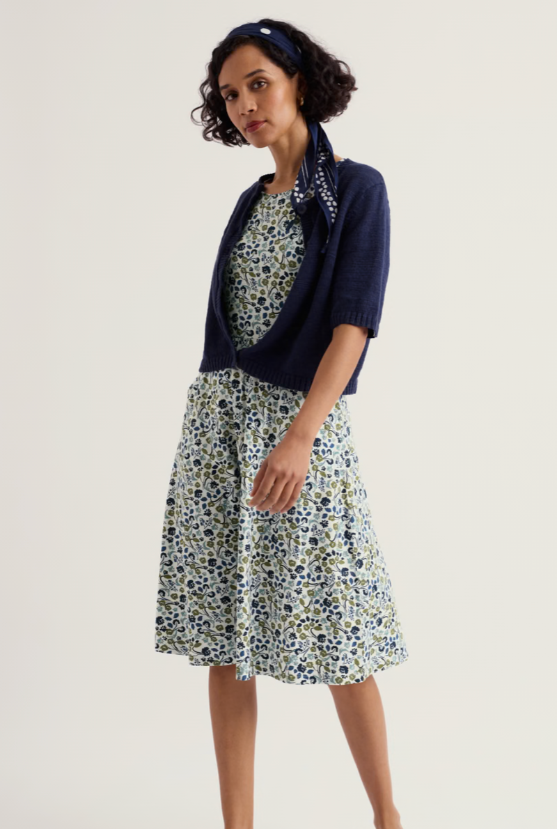 April Dress-Beach Blooms Chalk